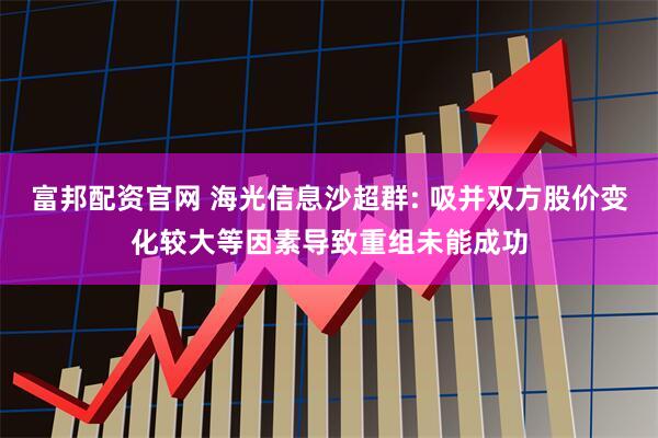 富邦配资官网 海光信息沙超群: 吸并双方股价变化较大等因素导致重组未能成功